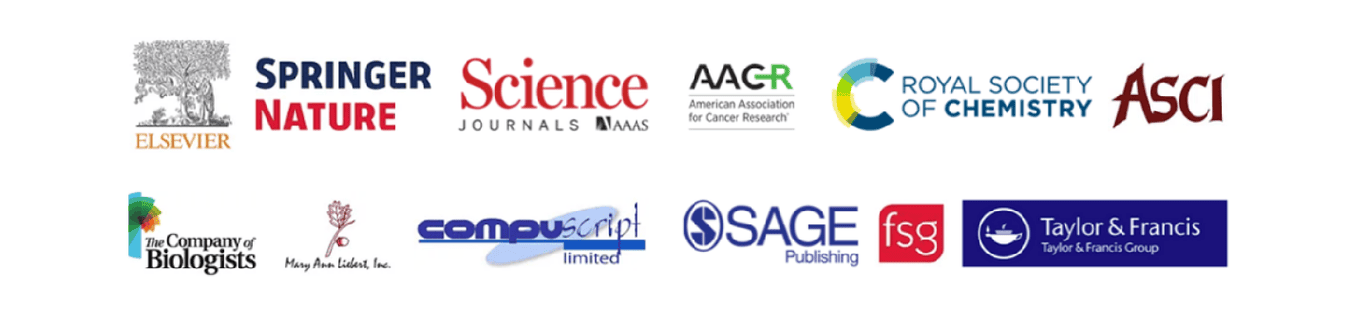 学术出版商合作标识